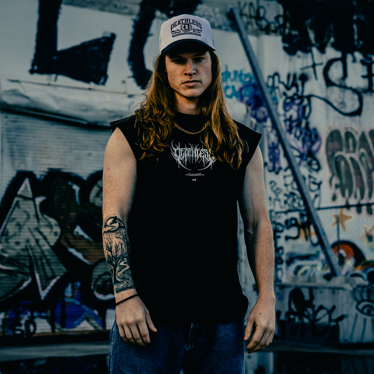 "REIGN ETERNAL" MUSCLE TANK