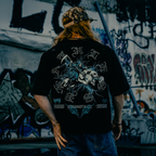 "RIDE THE LIGHTNING" OVERSIZED TEE
