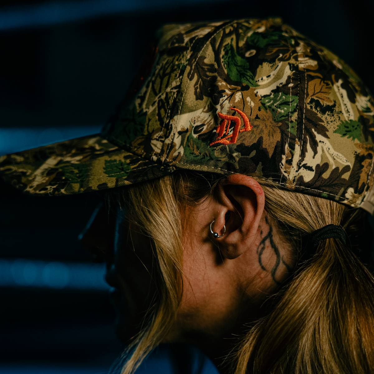 "DEATH FOREST CAMO" 5 PANNEL HAT