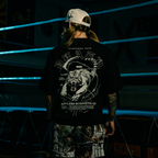 "STRONGER THAN DEATH" OVERSIZED TEE