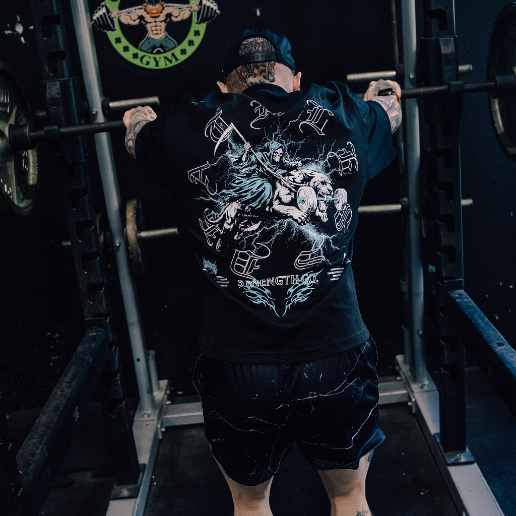 "RIDE THE LIGHTNING" OVERSIZED TEE