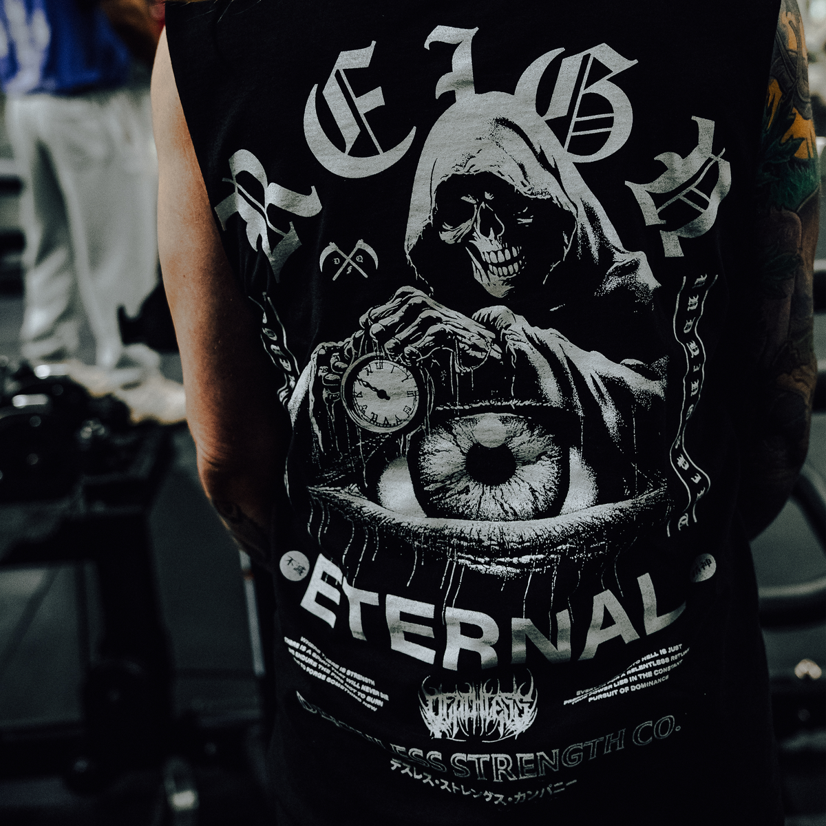 "REIGN ETERNAL" MUSCLE TANK