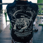 "STRONGER THAN DEATH" OVERSIZED TEE