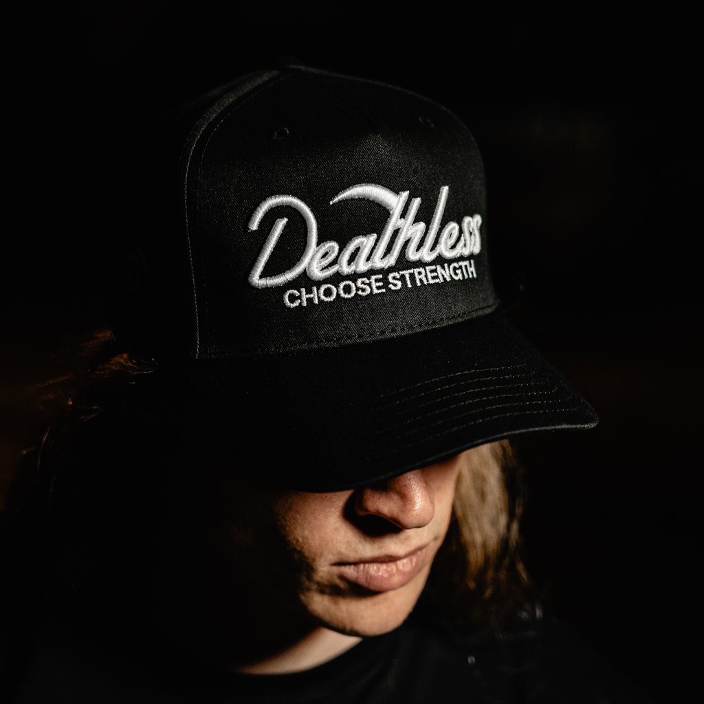 "CHOOSE STRENGTH" 5 PANNEL HAT