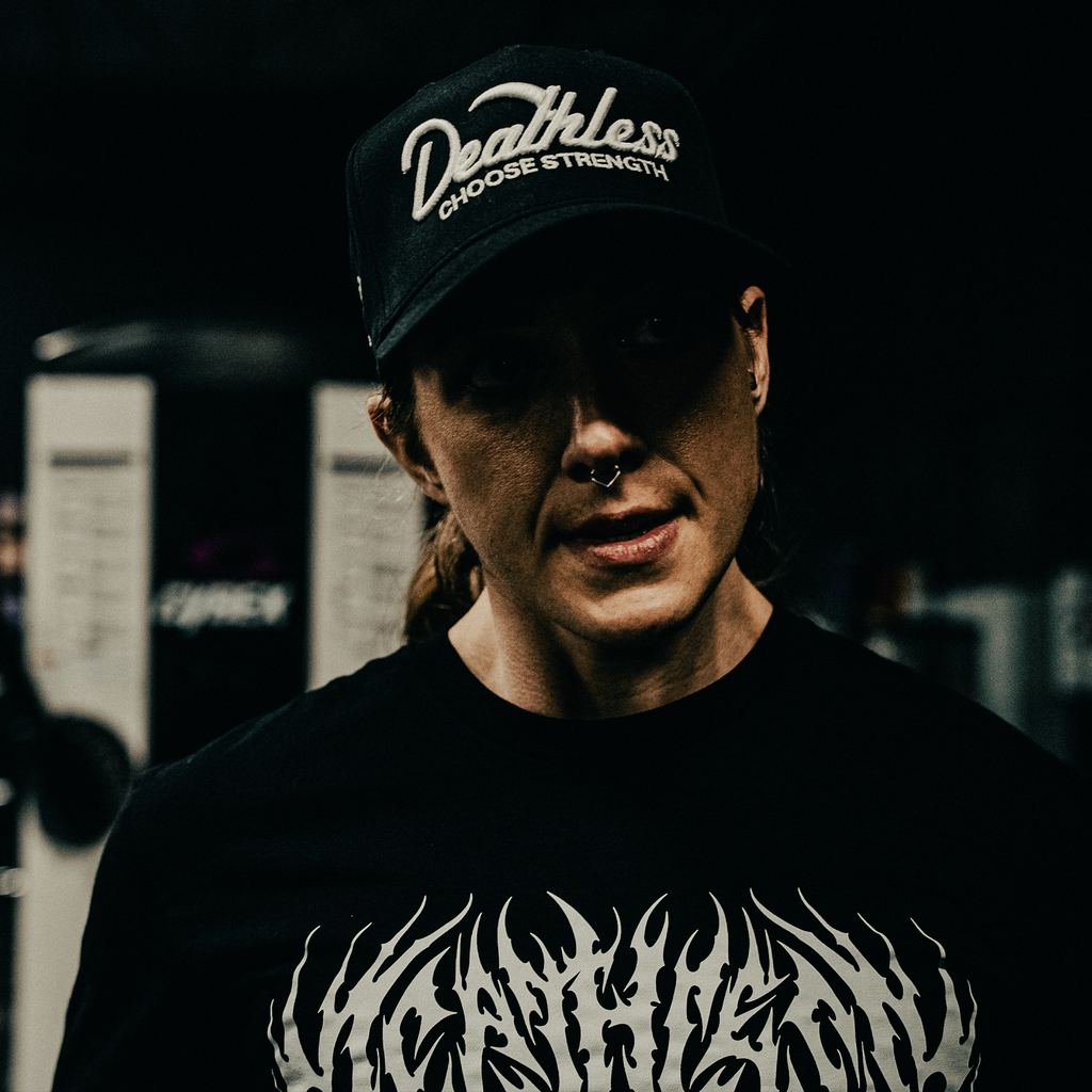 "CHOOSE STRENGTH" 5 PANNEL HAT