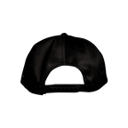 "D CREST BLACK" 5 PANNEL HAT