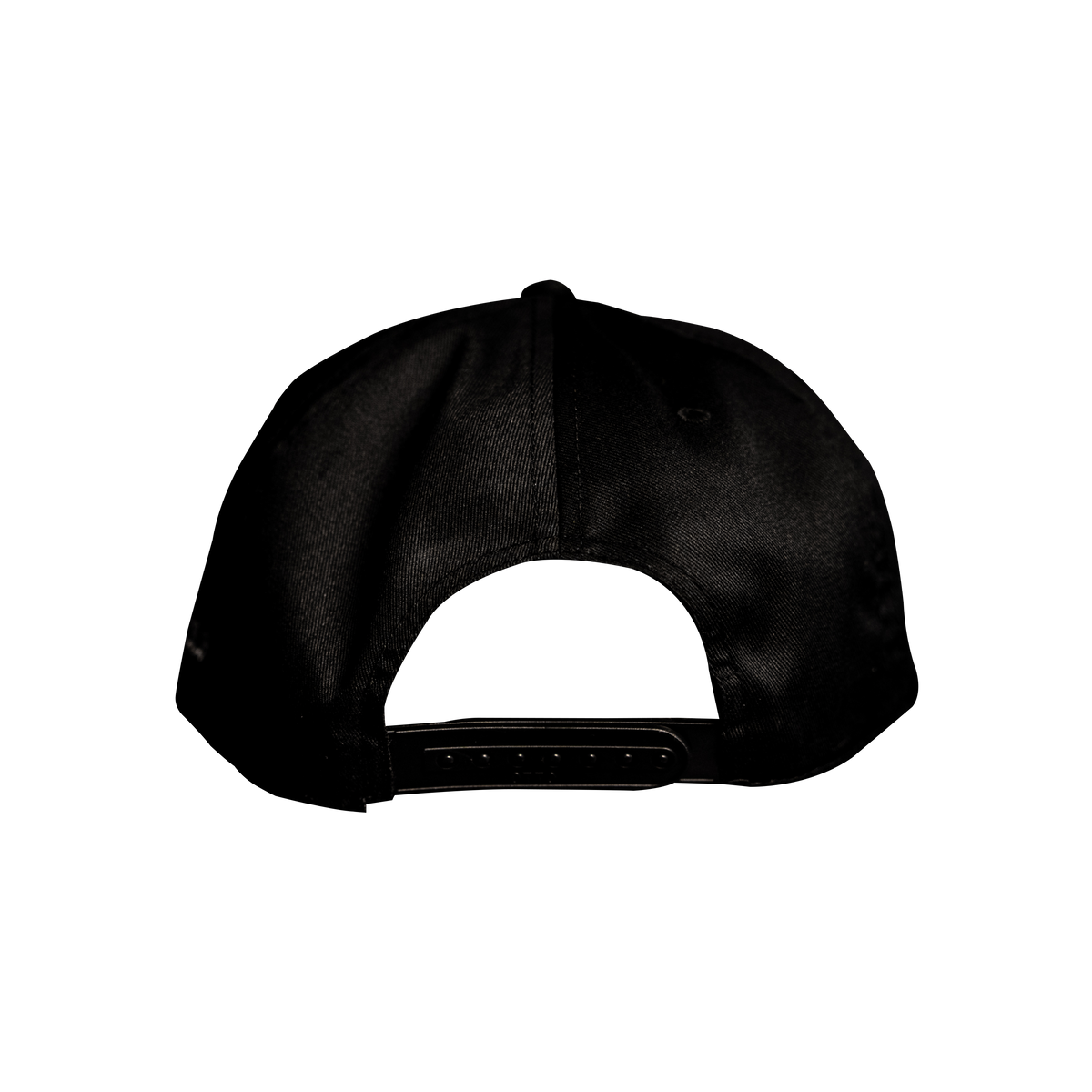 "D CREST BLACK" 5 PANNEL HAT