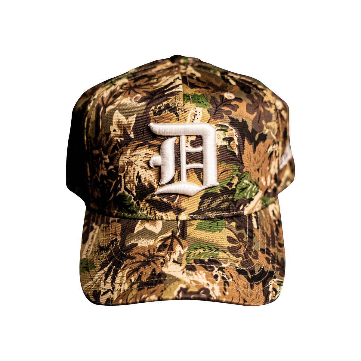 "D CREST FOREST CAMO" 5 PANNEL HAT