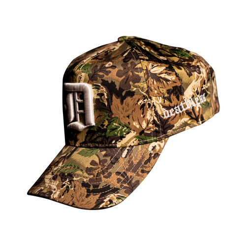 "D CREST FOREST CAMO" 5 PANNEL HAT