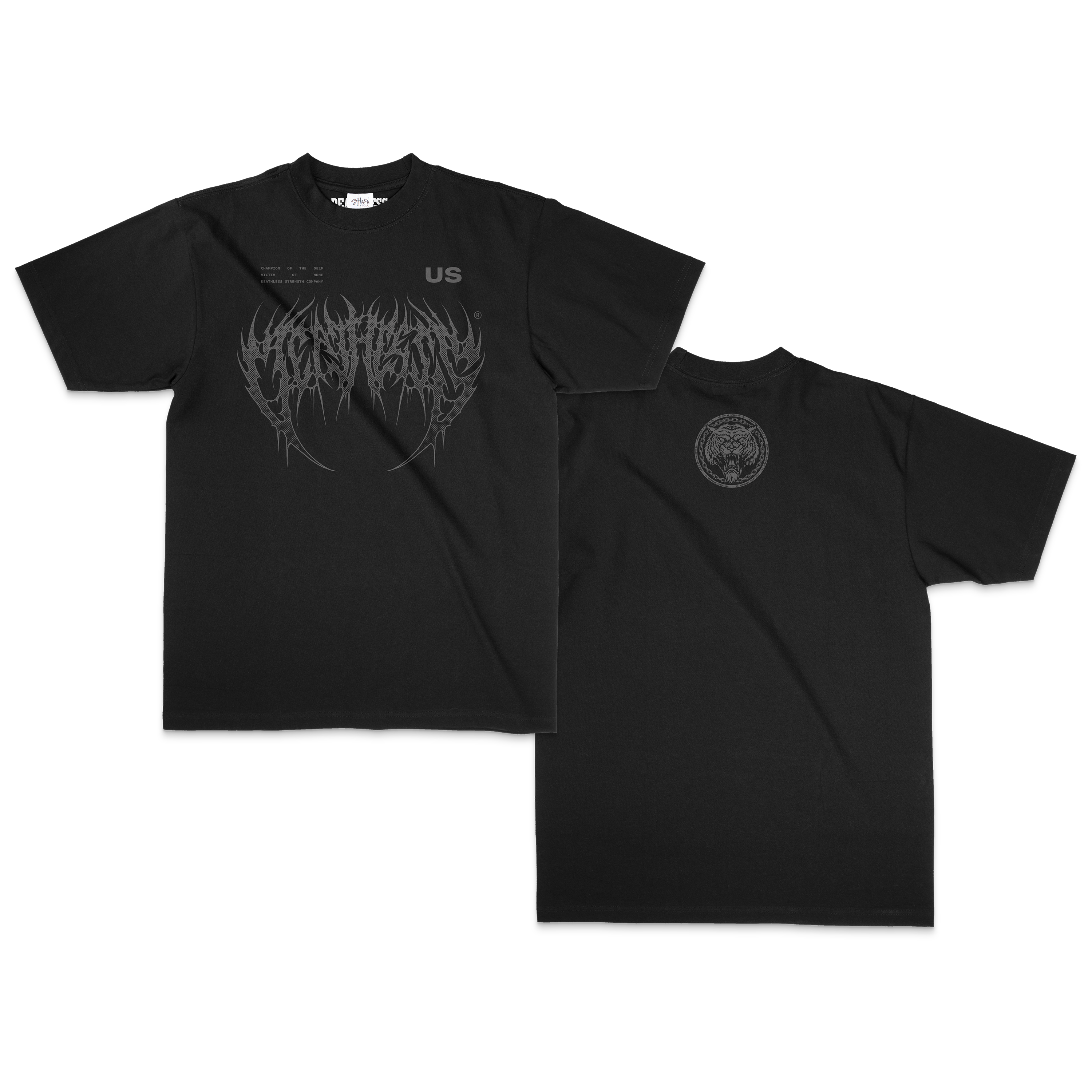 "DEATH" OVERSIZED TEE