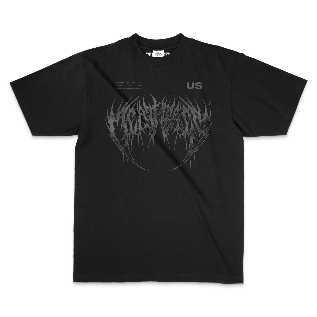 "DEATH" OVERSIZED TEE