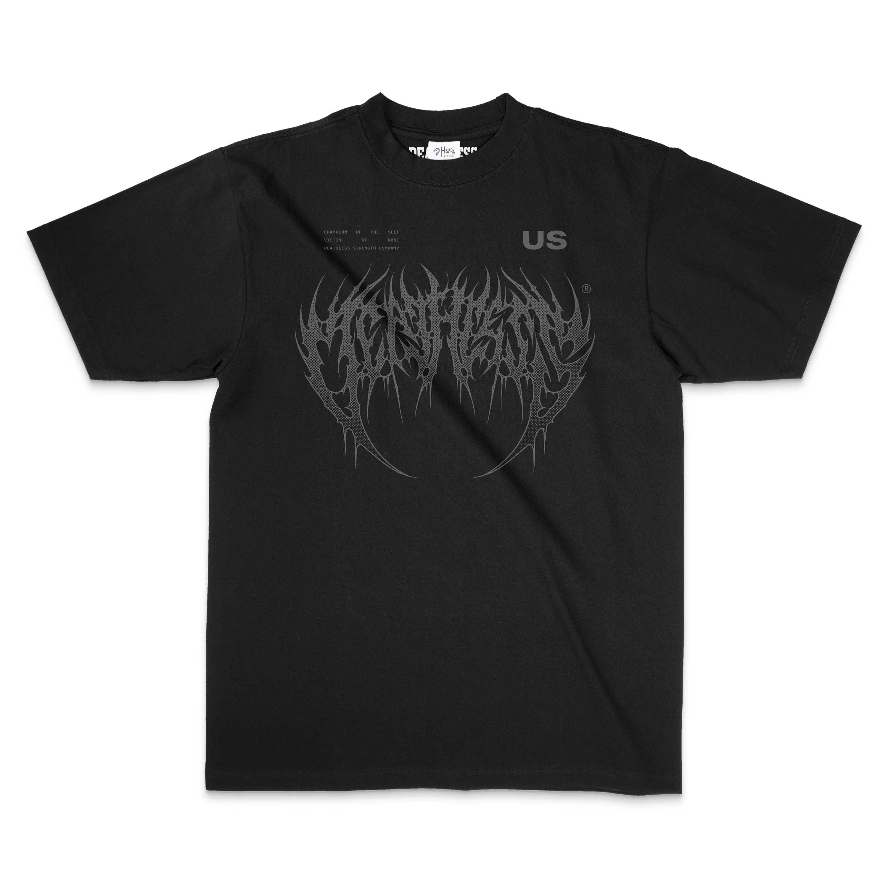 "DEATH" OVERSIZED TEE