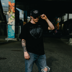 "DEATH" OVERSIZED TEE