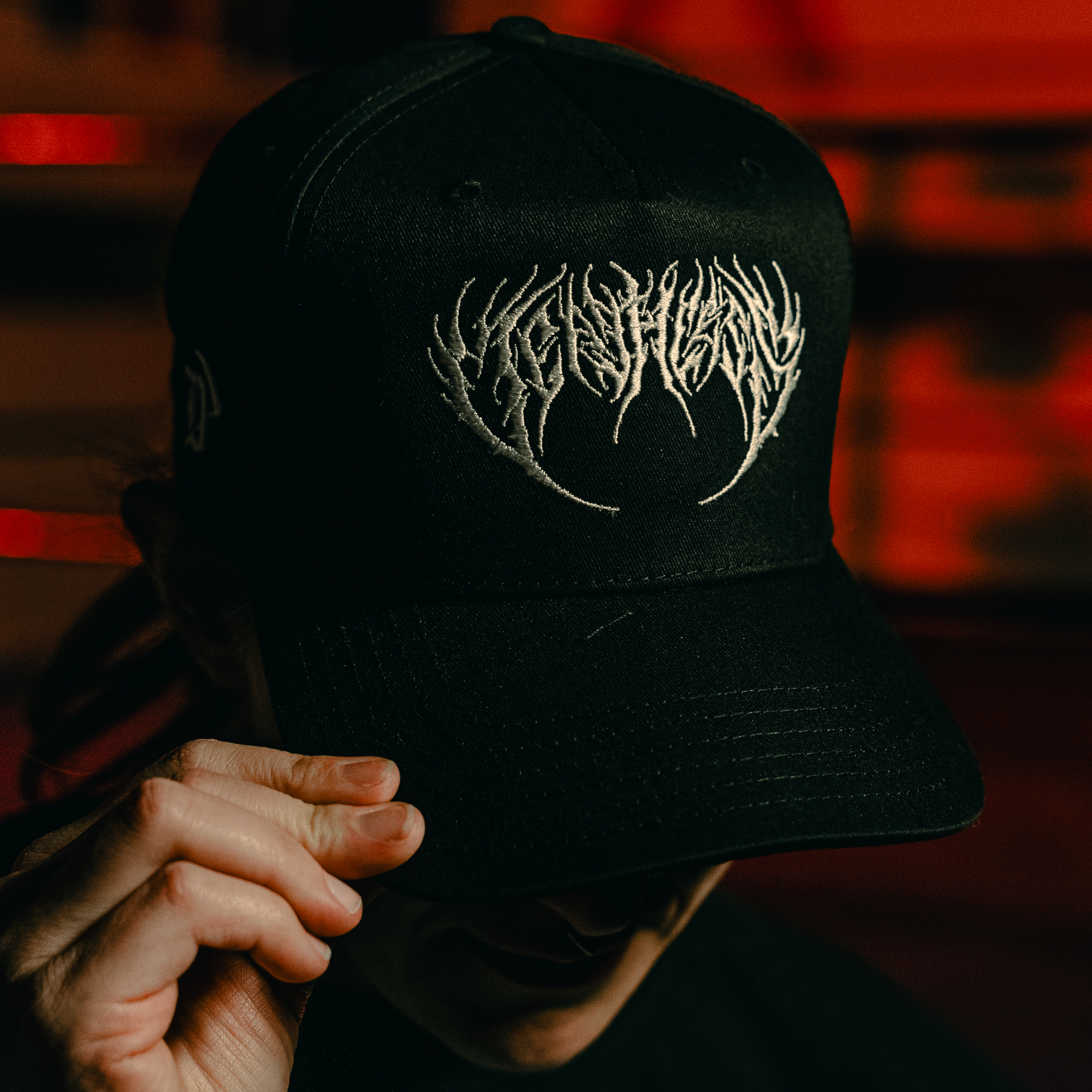 "DEATH" 5 PANNEL HAT