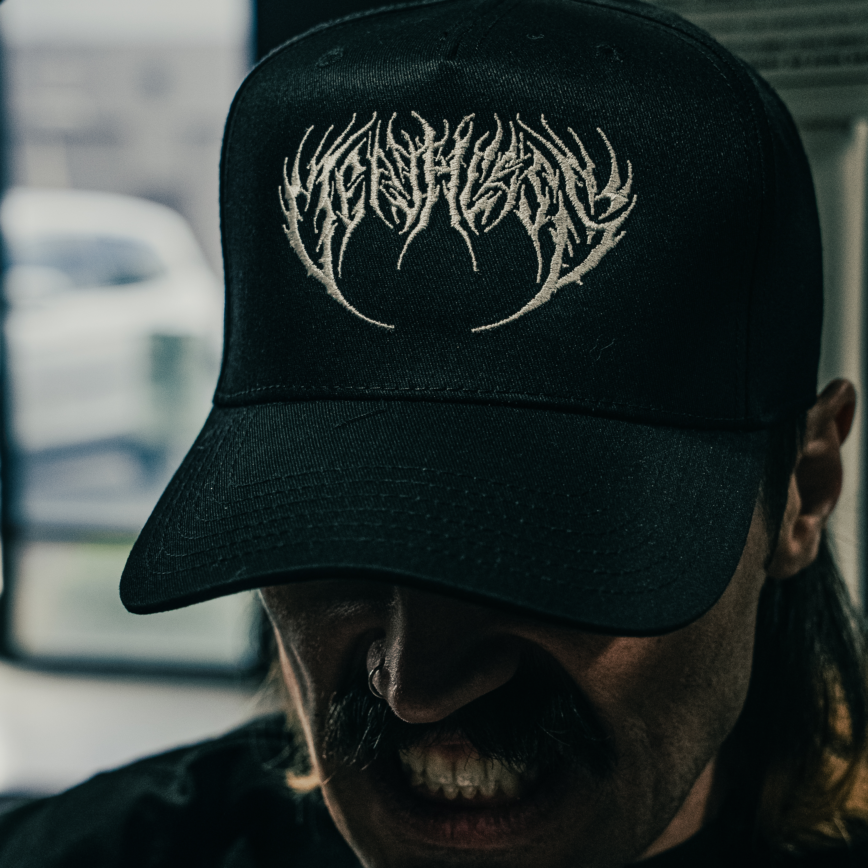 "DEATH" 5 PANNEL HAT
