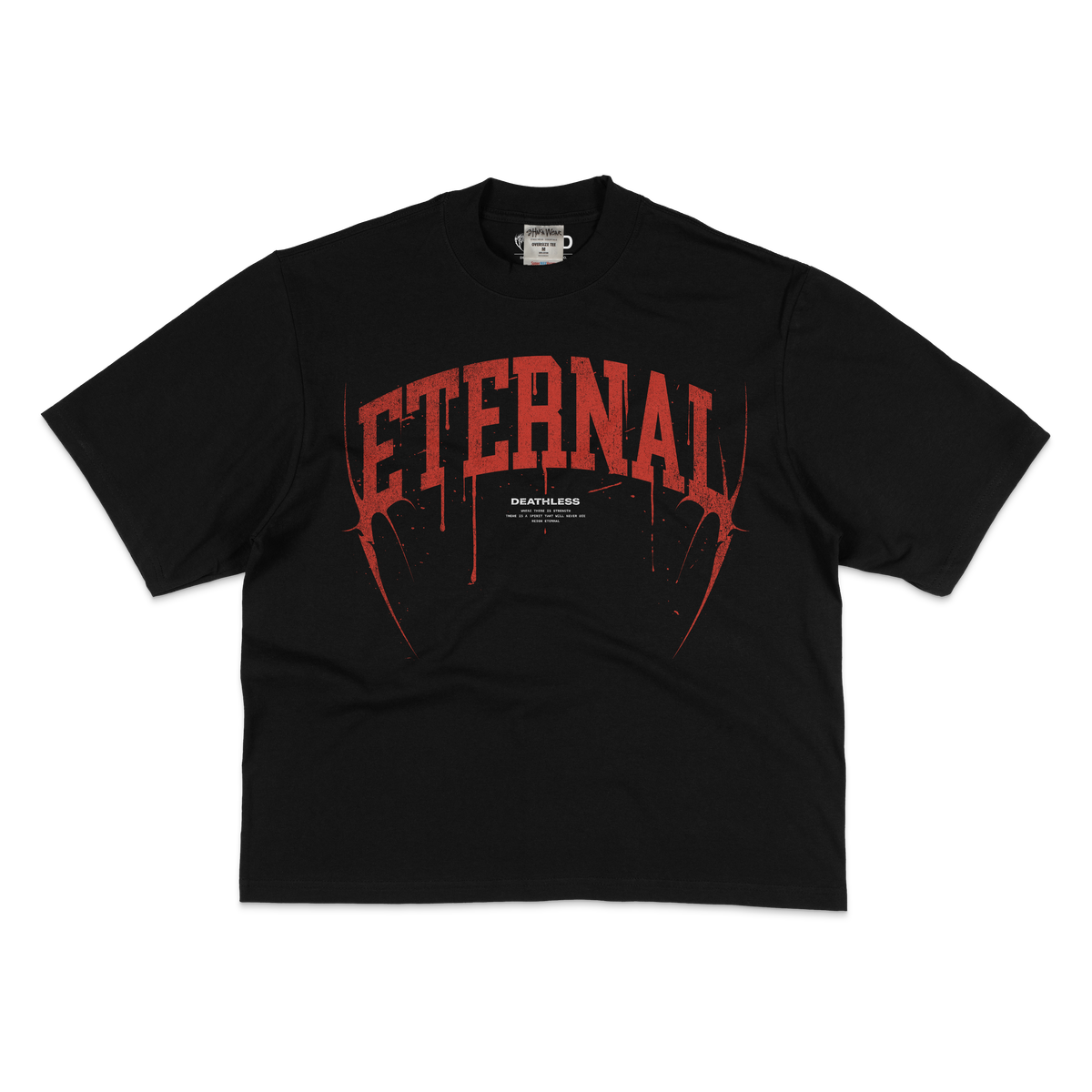"ETERNAL" OVERSIZED TEE