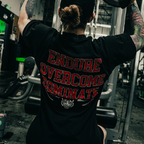 "LIFTING CLUB" OVERSIZED TEE