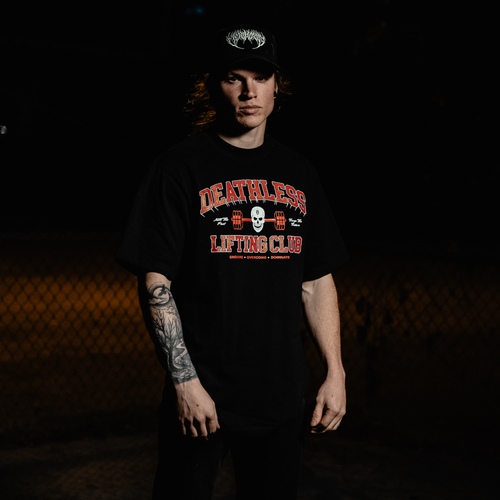 "LIFTING CLUB" HEAVYWEIGHT TEE