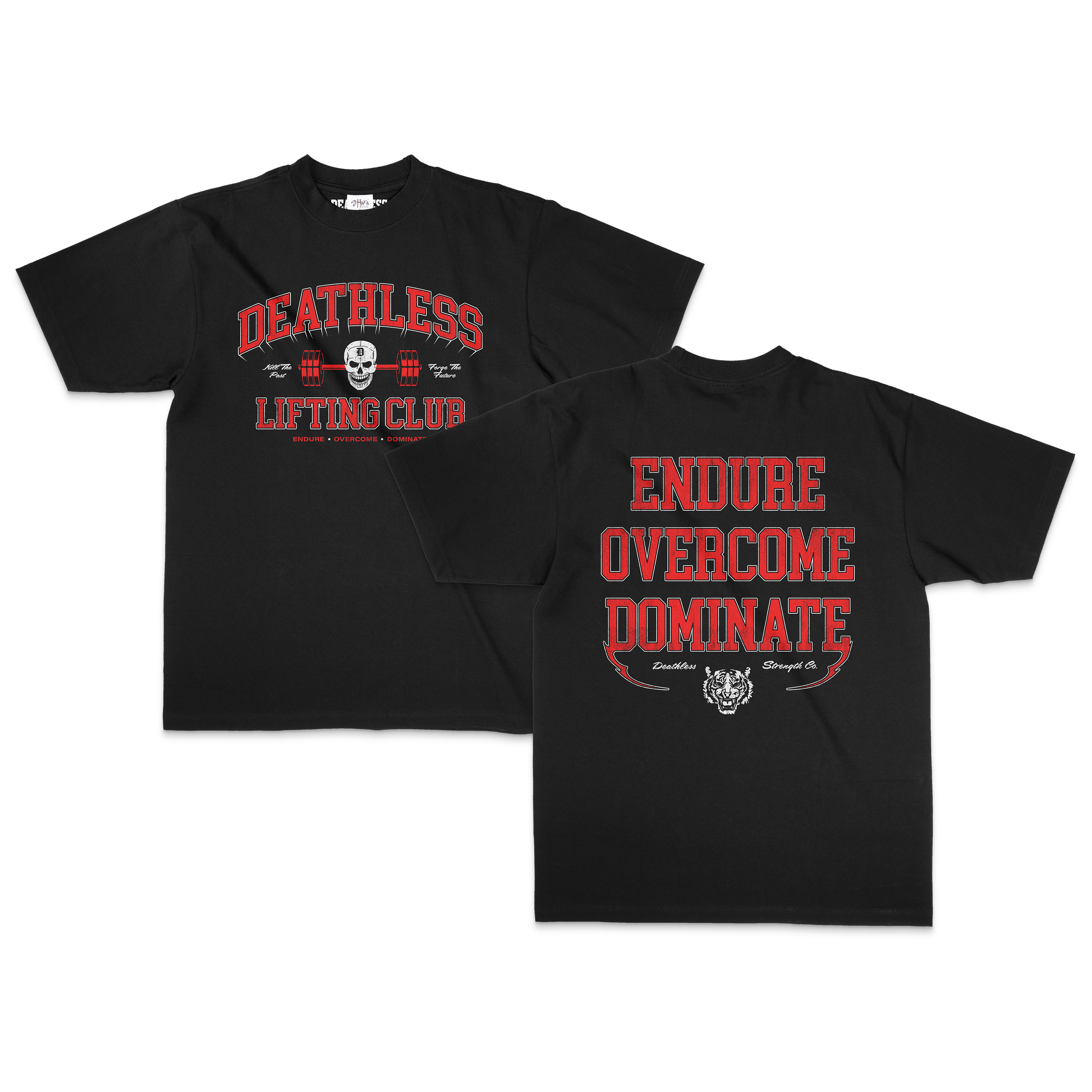 "LIFTING CLUB" OVERSIZED TEE