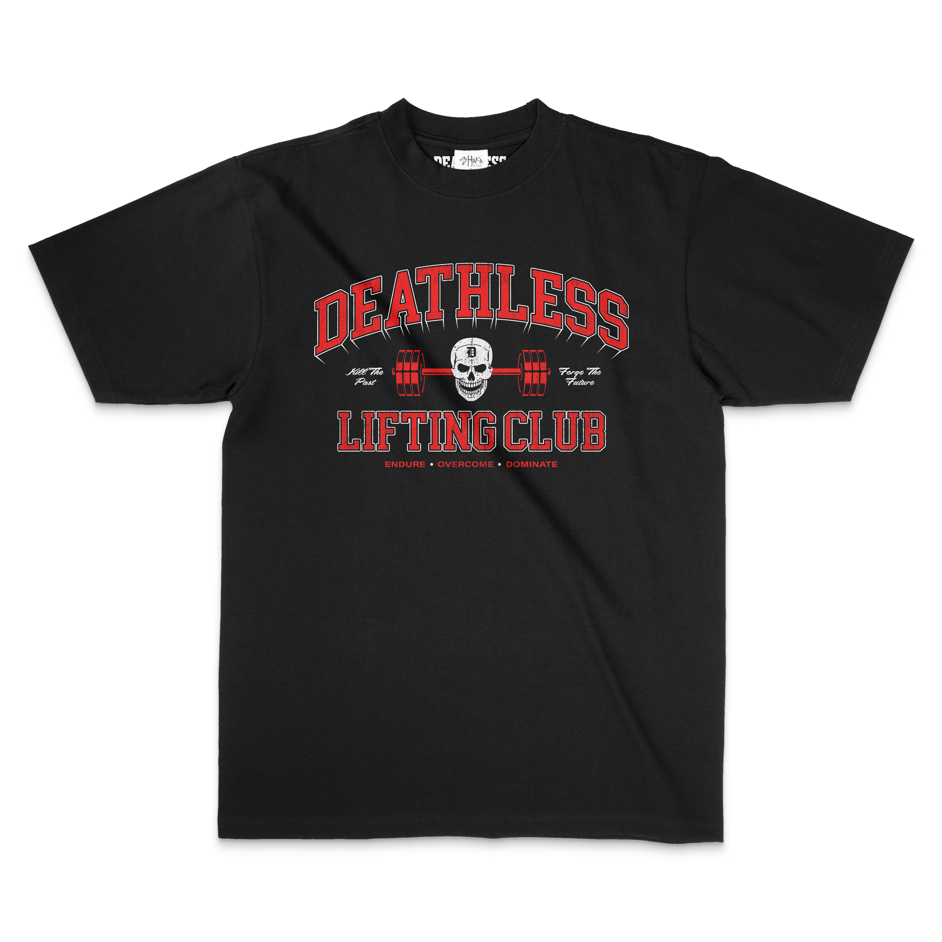 "LIFTING CLUB" OVERSIZED TEE