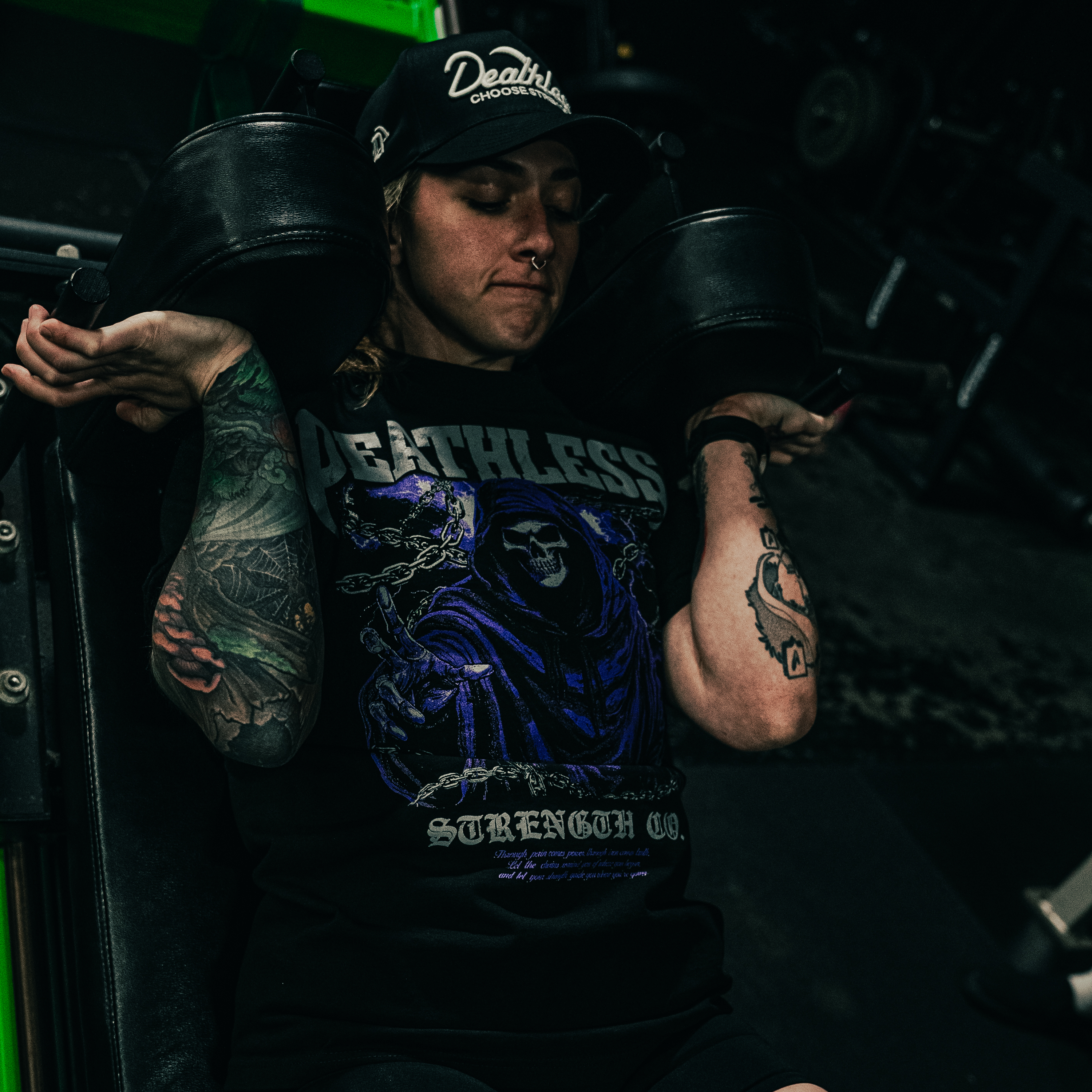 "REAPER" OVERSIZED TEE