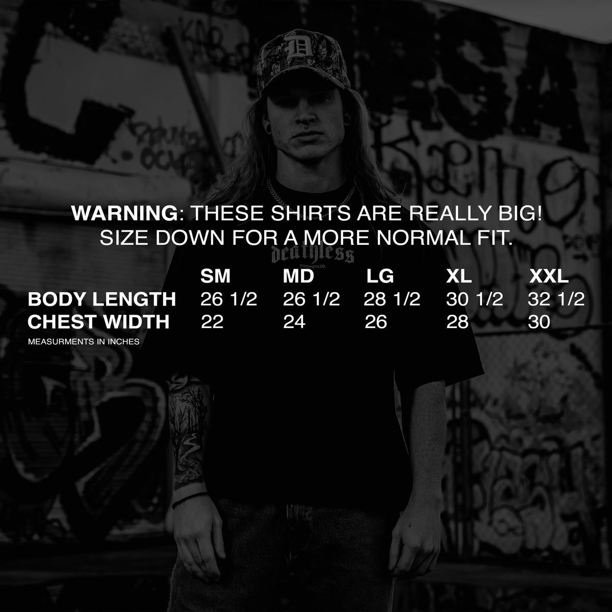 "RIDE THE LIGHTNING" OVERSIZED TEE