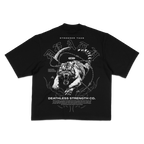 "STRONGER THAN DEATH" OVERSIZED TEE