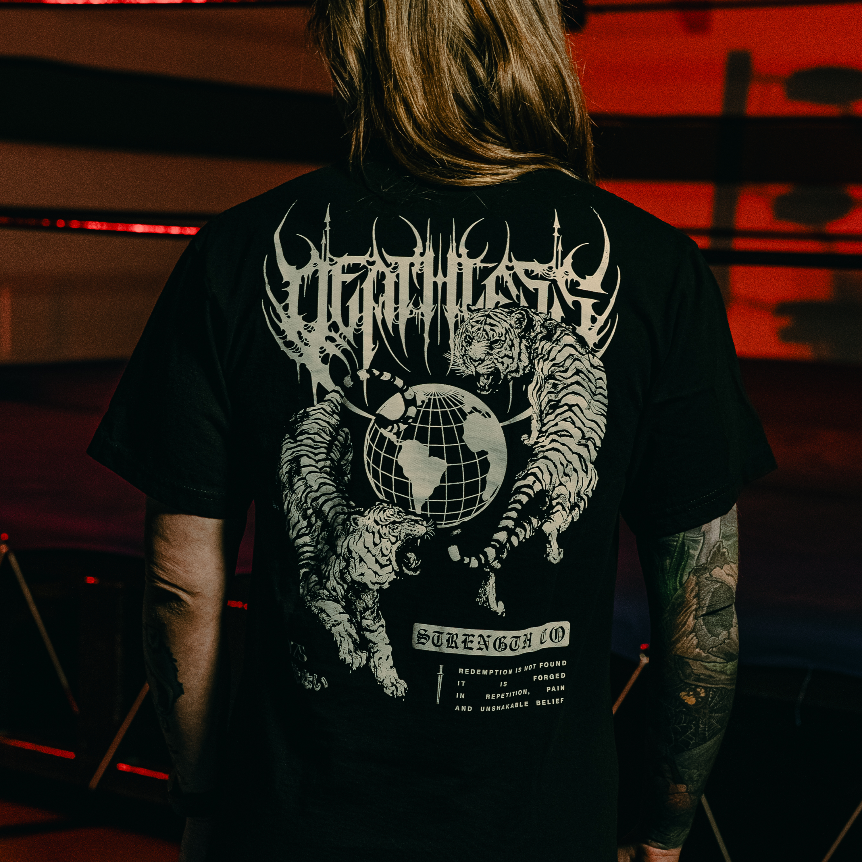 "TIGER" OVERSIZED TEE