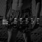 "FOREST CAMO" MID THIGH CUT SHORTS