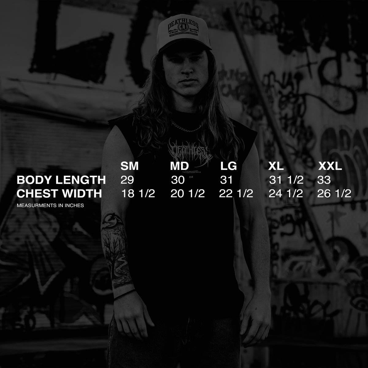 "REIGN ETERNAL" MUSCLE TANK